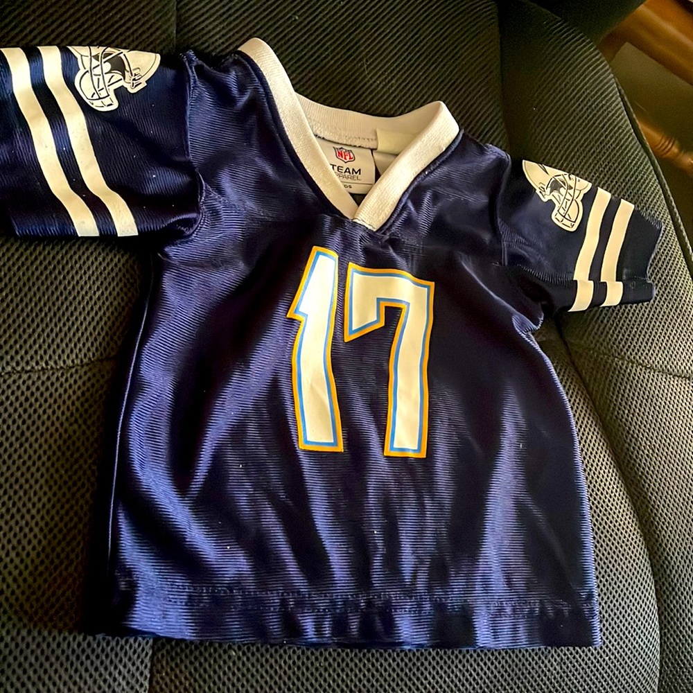 Chargers #17 Baby Jersey